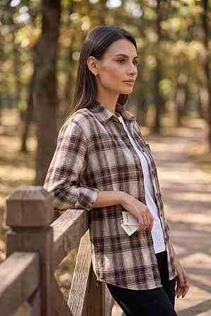 Жіноча сорочка з камінчиками Oversize Харків