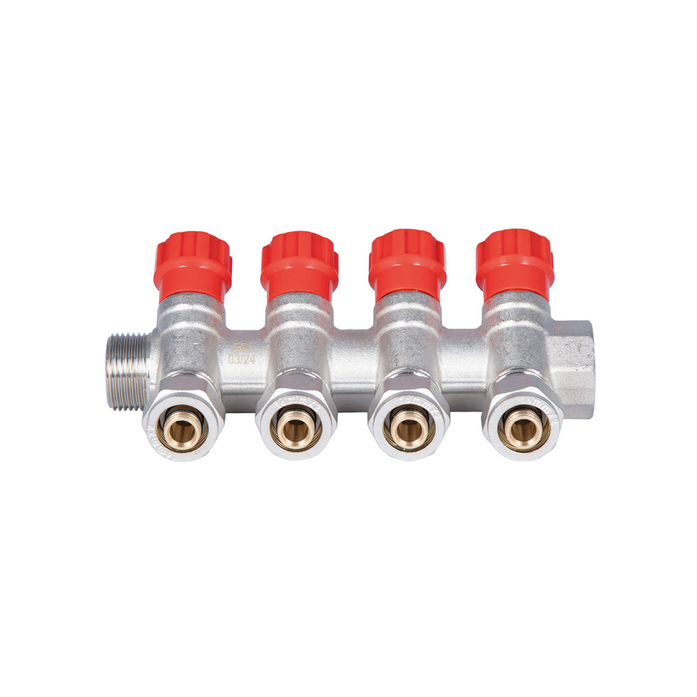 Колектор Thermo Alliance Standart 3/4" 4 виходи SD230W4 Київ - фото 4