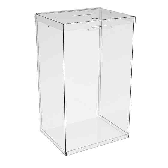 Ящик EKOSTAR с замком для пожертвований и сбора денег 250x200x420. Объем 21 литров Киев