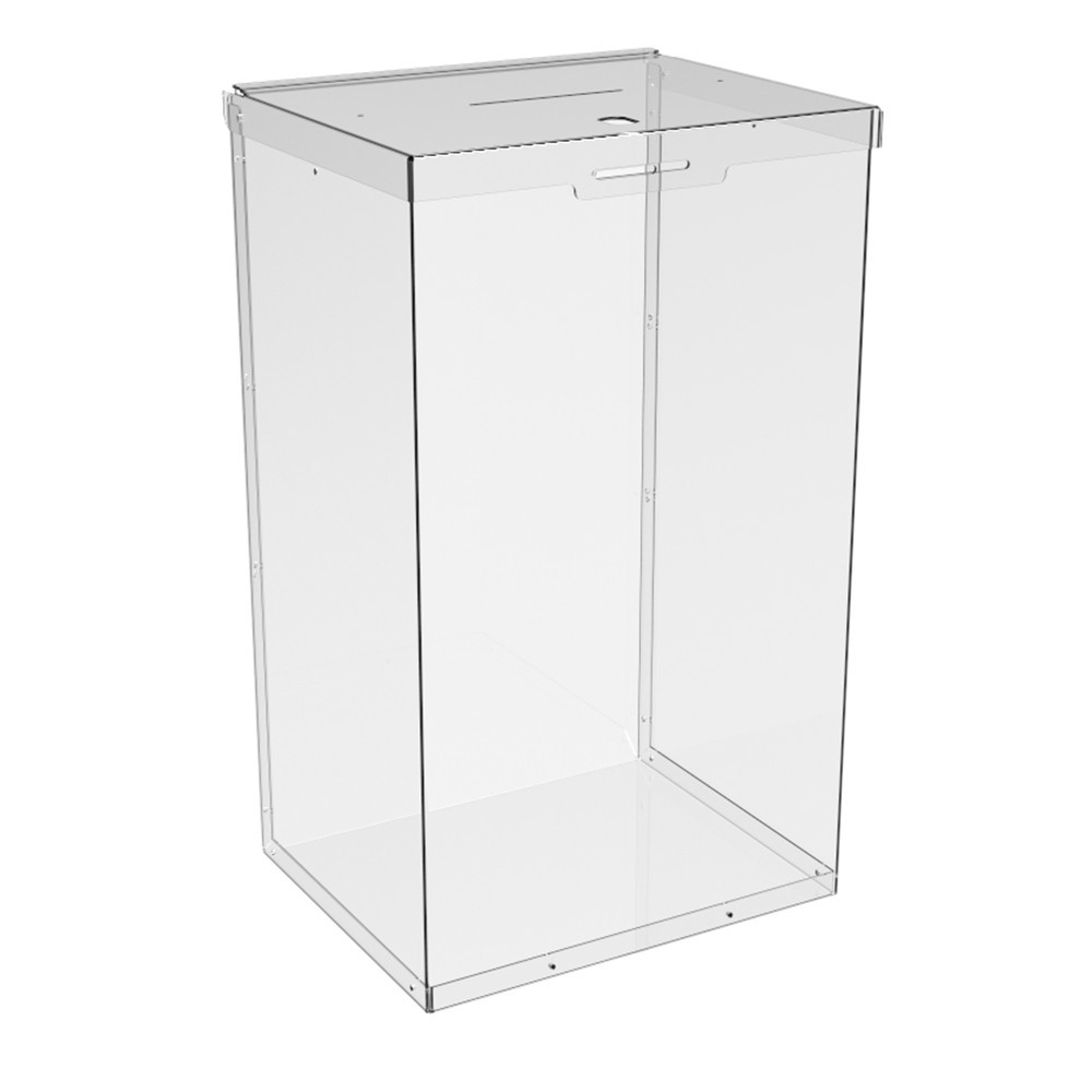 Ящик EKOSTAR с замком для пожертвований и сбора денег 250x200x420. Объем 21 литров Киев - изображение 3