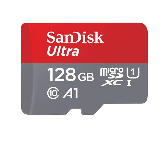 Карта памяти microSDXC (UHS-1) SanDisk Ultra 128Gb class 10 A1 (100Mb/s) Киев