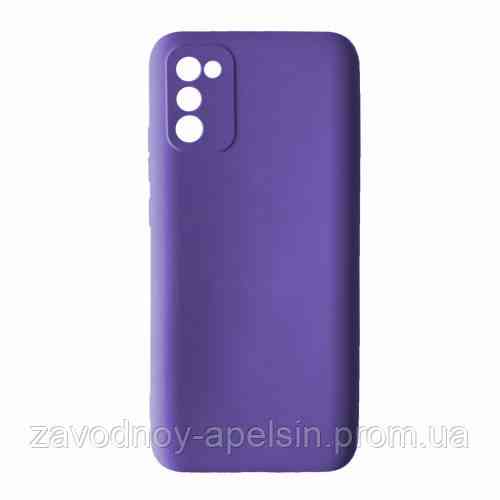 Samsung A02s A025 Чохол Захист камери Colorful (фіолетовий) Одеса