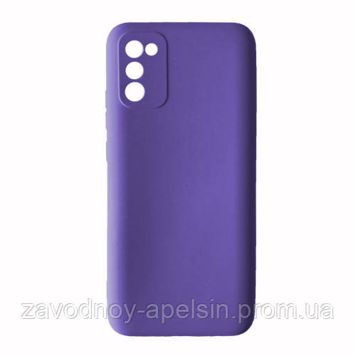 Samsung A02s A025 Чохол Захист камери Colorful (фіолетовий) Одеса - фото 1