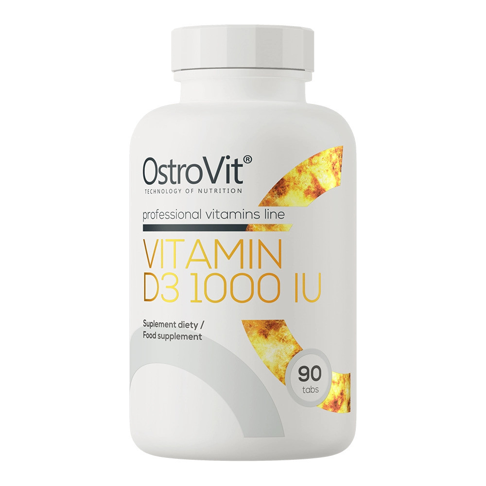 Вітамін D3 Ostrovit Vitamin D3 1000 90 tabl Луцьк - фото 1