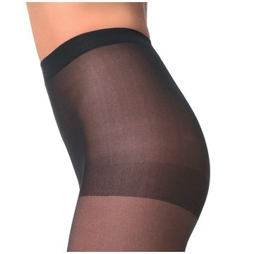 Колготки Классика 20 den Черные 4 размер L женские колготы классические капроновые с шортиками Днепр - изображение 6