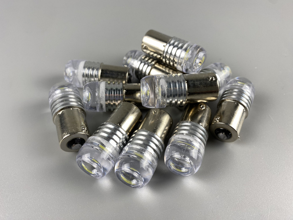 Лампа LED стоп-сигнал покажчик повороту 12V цоколь 1141 BAU15s лампи для додаткового освітлення авто Мукачево - фото 4