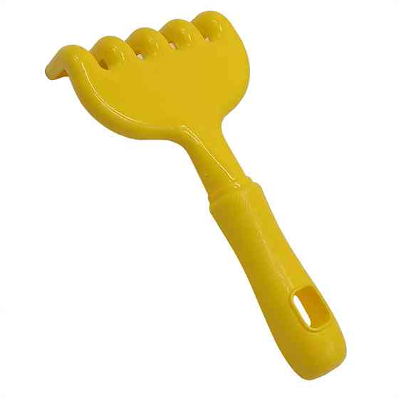 Дитячі іграшкові грабельки "Г-5" 1-107 розмір 18,5 см Жовтий Вінниця