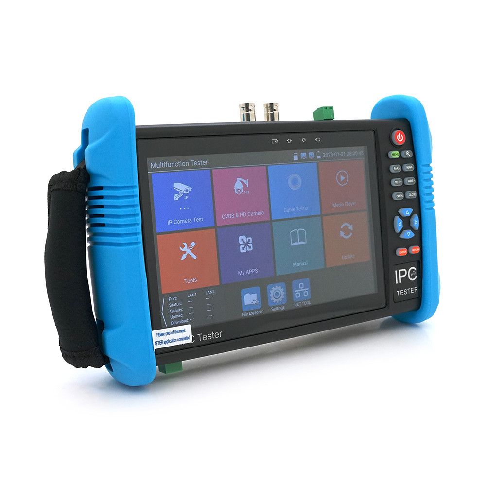 Тестер для камер відеоспостереження IPC-9800ADH PLUS, 7″ сенсорним дисплеєм, AHD, CVI, TVI, CVBS з підтримкою WIFI та Micro SD Київ - фото 1