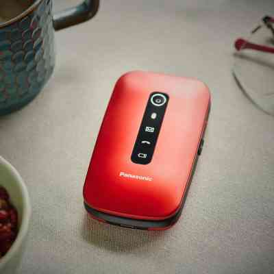 Мобільний телефон Panasonic KX-TU550 Red (KX-TU550EXR) Вінниця