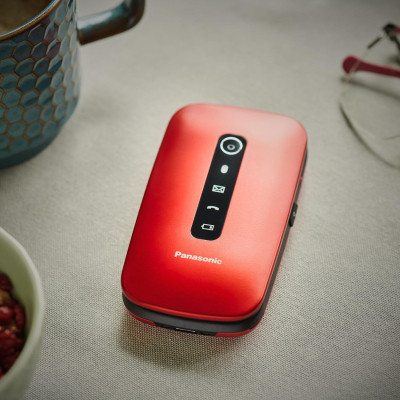 Мобільний телефон Panasonic KX-TU550 Red (KX-TU550EXR) Вінниця - фото 4