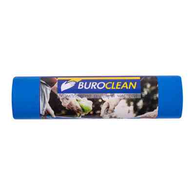 Пакеты для мусора Buroclean EuroStandart прочные синие 240 л 5 шт. (4823078977953) Винница