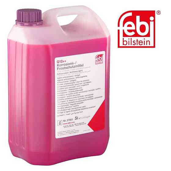 Febi 37401 — Антифриз G12++ (фіолетовий) 5L | Сучасний Si-OAT захист двигуна преміум рівня Ковель