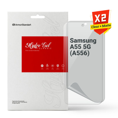 Пленка защитная Armorstandart Kit Clear + Matte Samsung A55 5G (A556) (ARM80705) Винница - изображение 1