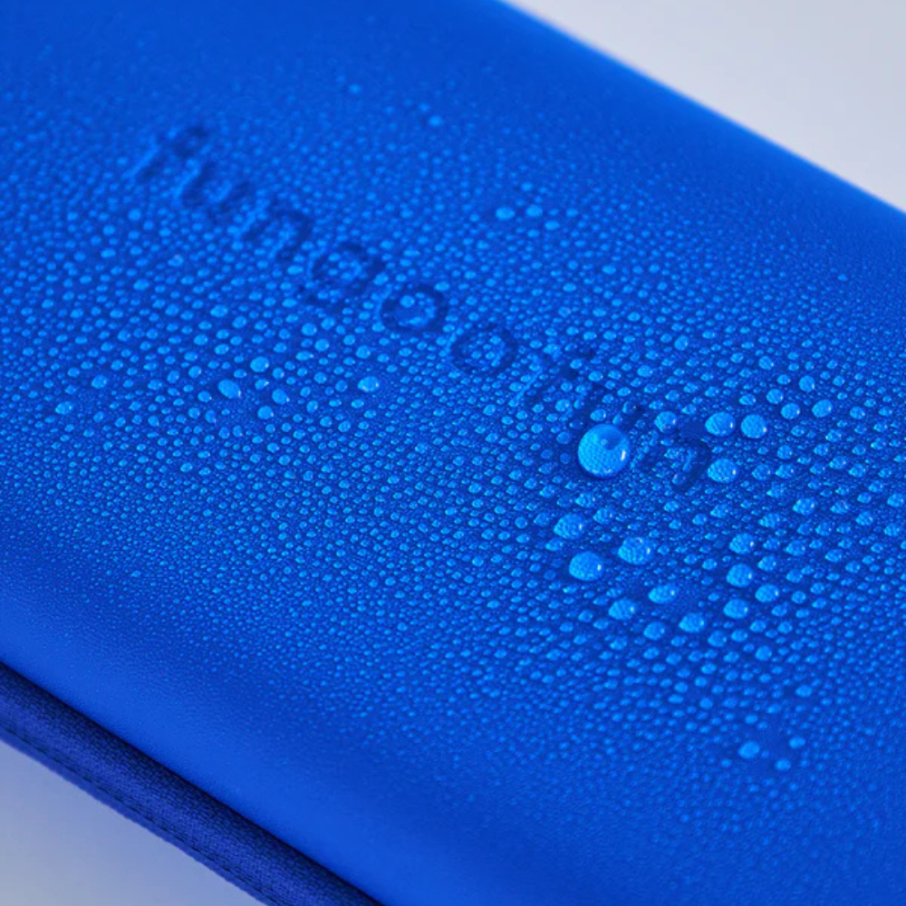 Сумка чехол для приставки кейс Fungoofun для консоли Nintendo Switch и аксессуаров на 2 отделения,синяя Каменец-Подольский - изображение 8