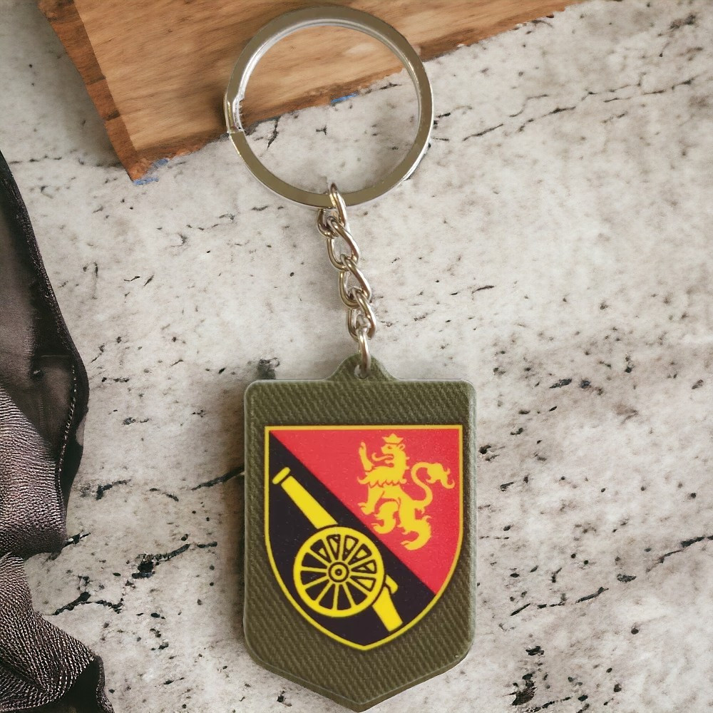 Брелок гумовий 45 окрема артилерійська бригада Київ - фото 1