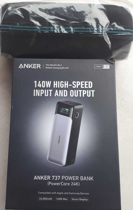 Имеющиеся Anker 737 Powerbank/павербанк PowerCore 24000mAh 140W. Киев - изображение 3