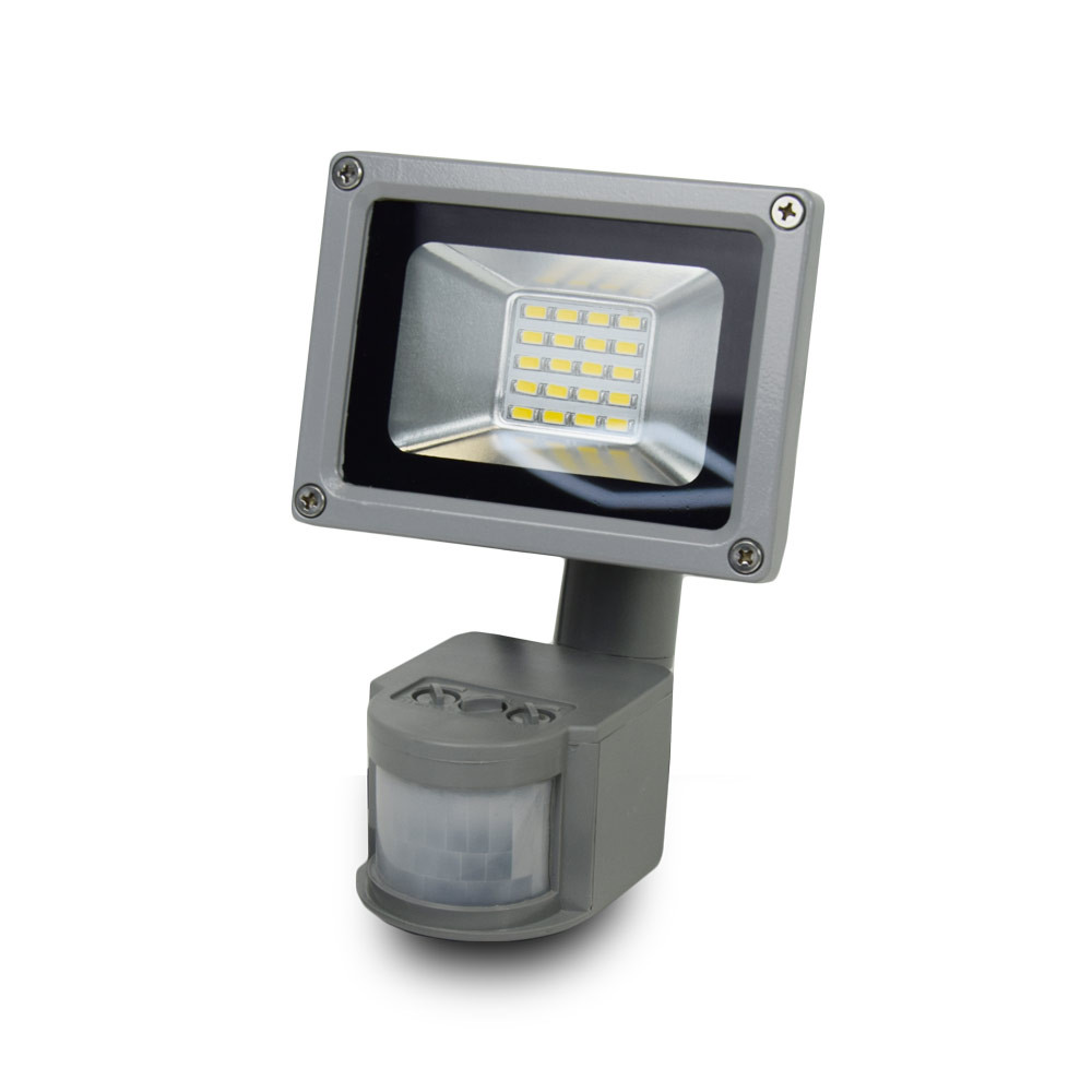 LED-прожектор Lightwell LW-10W-220PIR з датчиком руху Киев - изображение 1