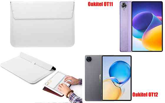 Чохол-конверт VitoCase для Oukitel OT11, OT12, з функцією підставки для планшета Білий Київ