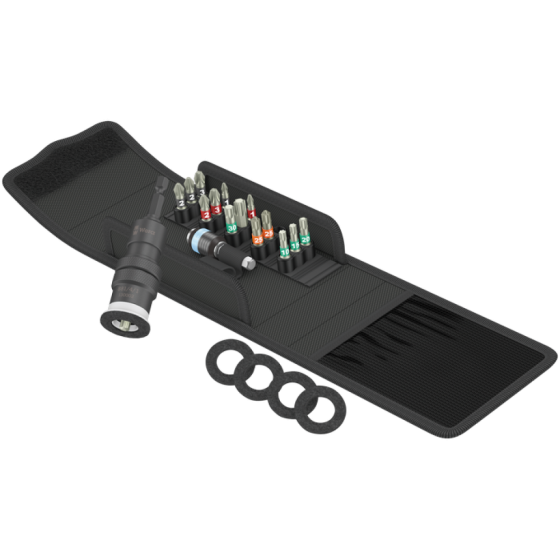 Набір біт нержавійка  PH,PZ,Torx 17од., Wera Stainless 05134021001 Одеса