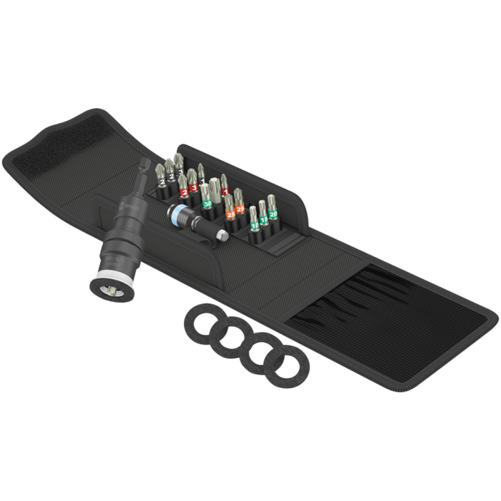 Набор бит нержавейка PH,PZ,Torx 17ед., Wera Stainless 05134021001 Одесса - изображение 1