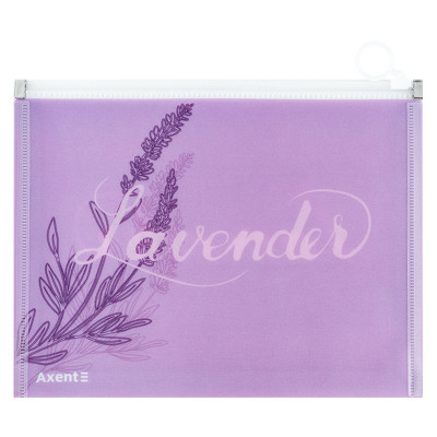 Папка на блискавці Axent zip-lock А5 Lavender-1 (1498-36-A) Вінниця - фото 2