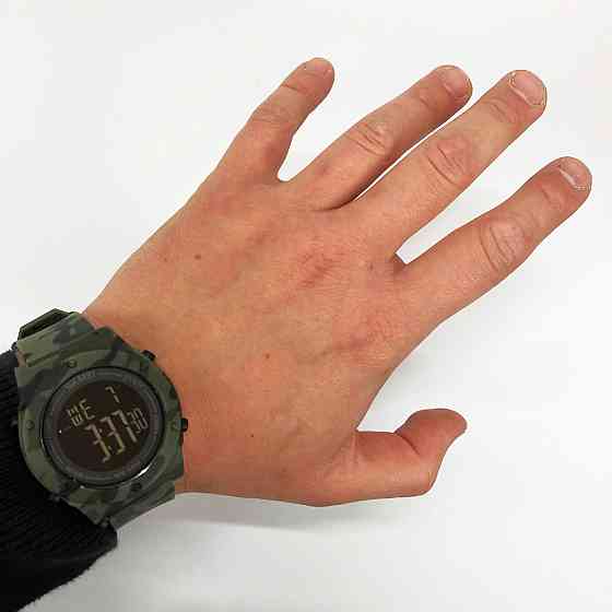 Оригінальні чоловічі годинники SKMEI 1772CMGNBK, Електронні спортивні годинники для туризму IG-75 Івано-Франківськ