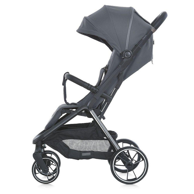Коляска дитяча El Camino BEYA Midnight Gray прогулянкова з чохлом для ніжок у комплекті Сіра (ME 1127-B) Чернігів - фото 2