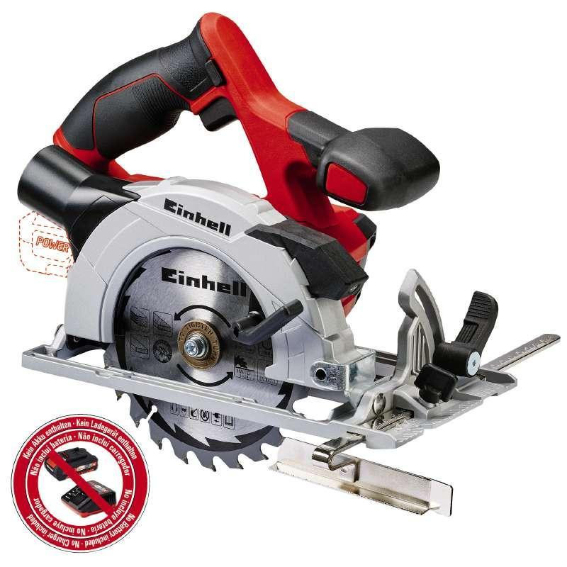 Пила циркулярная аккумуляторная Einhell TE-CS 18/150 Li - Solo (4331220) Киев - изображение 1