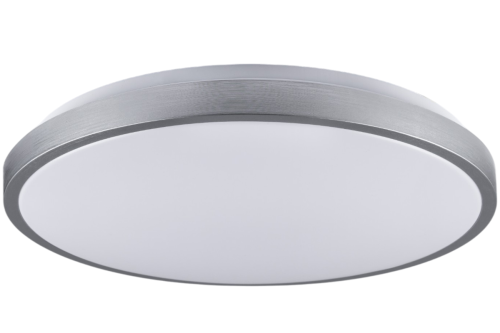 RING матовый 60W 395*60мм 3000К-6500К с ДУ серебряный Киев - изображение 1