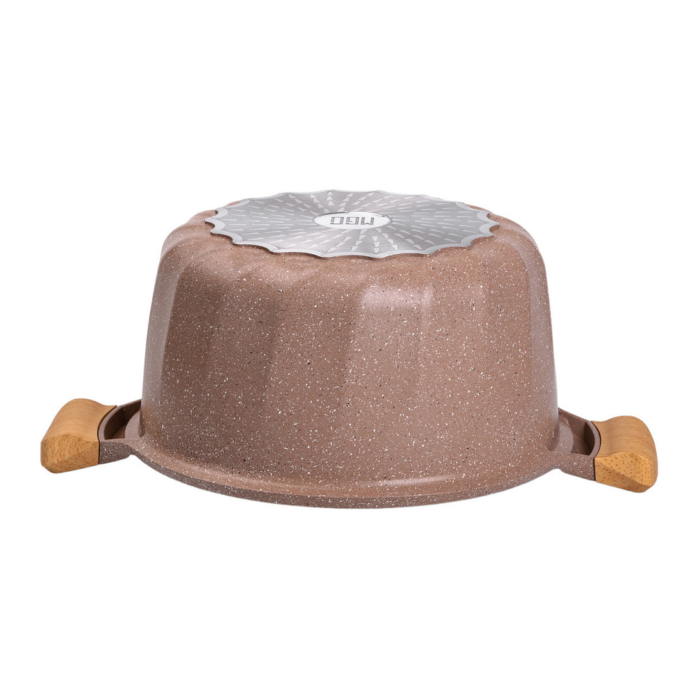 MGC Велика алюмінієва каструля об'ємом 11 літрів з антипригарним покриттям Ø32 см HP-4-435CO Коломия - фото 3