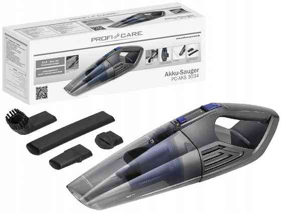 Автомобильный пылесос 2в1 аккумуляторный с насадками Profi Care PC-AKS (3034) Нововолинськ