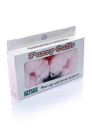 Наручники - Fetish Boss Series Furry Cuffs Light Pink Sex Aura Киев
