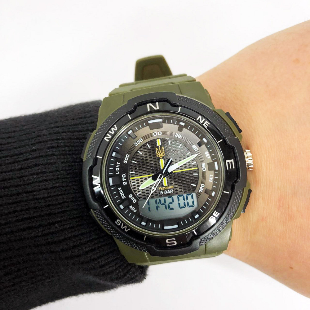 Спортивні міцні годинники SKMEI 4541/1454AG, Спортивні годинники з секундоміром для походів XB-50 Львів - фото 2