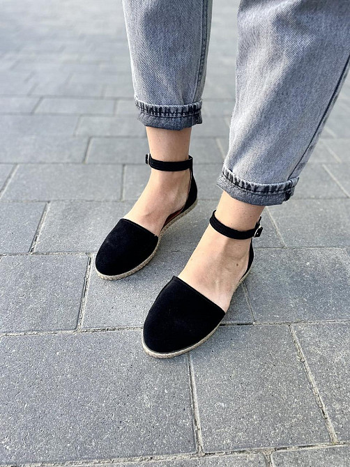 M.KRAFT Босоніжки жіночі M.KRAFT 0596 чорні (літо, замша натуральна) (3627) лише 36р.38р. Коломия - фото 7