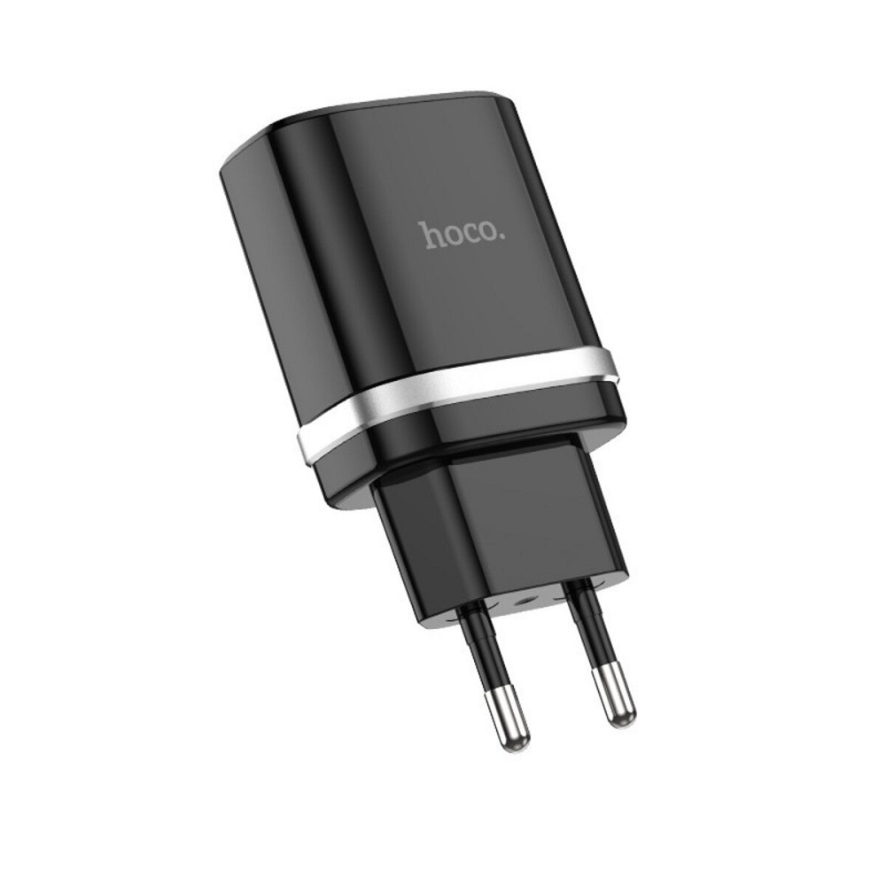 Мережевий зарядний пристрій HOCO C12Q Smart QC3.0 charger 18W Black Киев - изображение 1