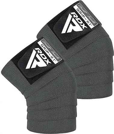 Бинти на коліна RDX K1 GYM Knee Wraps Grey Каменское