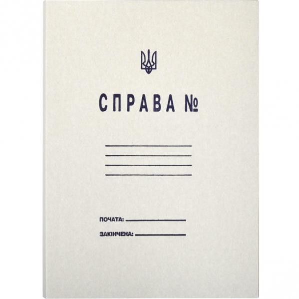 Папка скоросшиватель картонная без механизима 200 шт Киев - изображение 1
