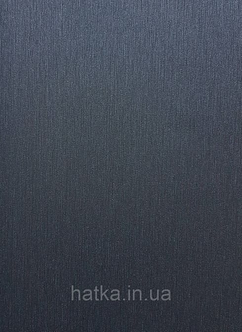 Обои виниловые на флизелиновой основе Rasch Incanto 1.06х10 однотонные тонкая полоска с глянцем черно синие Киев - изображение 2