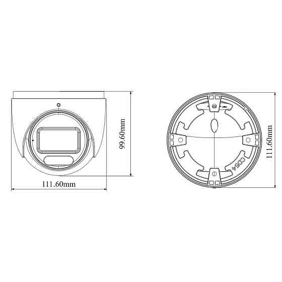 IP-відеокамера 4Mp TVT TD-9545C4(AZ/PE/WR2) Full Color f=2.8-12mm з мікрофоном (77-00444) Киев