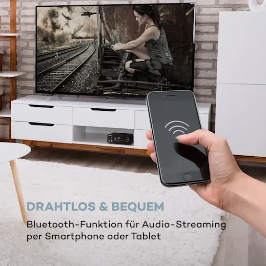 Усилитель звука Auna AMP-2 DG HiFi AUX Bluetooth из Германии Днепр - изображение 7