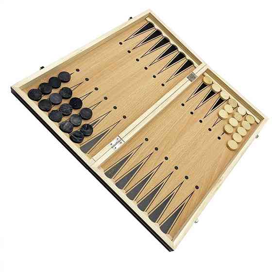 Набір настільних ігор "Шахи, нарди, шашки 3 в 1" Set1 NE-LG-11 ігрове поле 40х40 см Вінниця