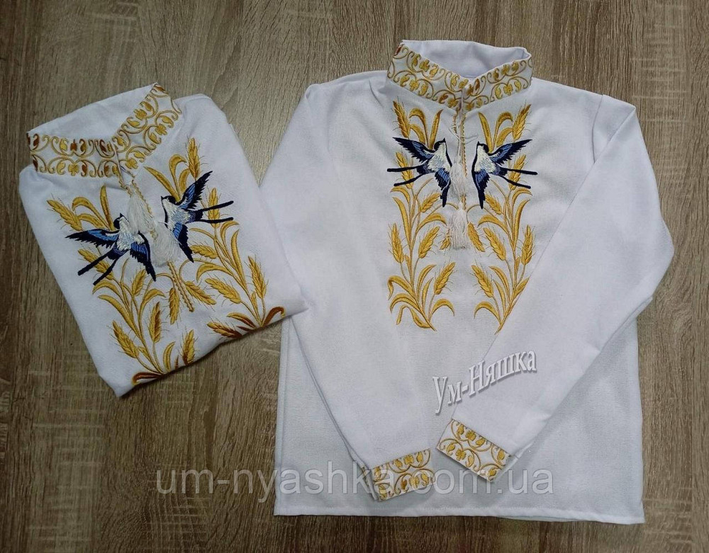 Хлопчача натуральна вишиванка 
