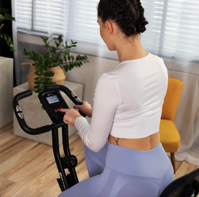 Велотренажер Hop-Sport HS-3030X Apeks X-Bike серый Киев - изображение 5