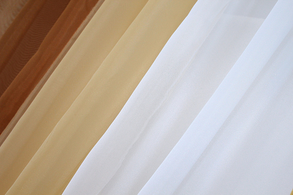 Кухонні штори VR-Textil № 054к комбіновані коричневий з бежевим і білим 400х170 см (50-640) Київ - фото 5