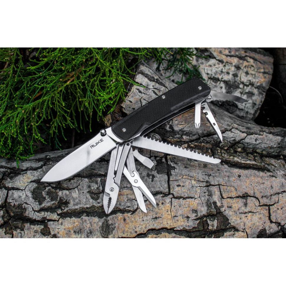 Багатофункціональний ніж Ruike Criterion Collection L51 чорний Киев - изображение 2