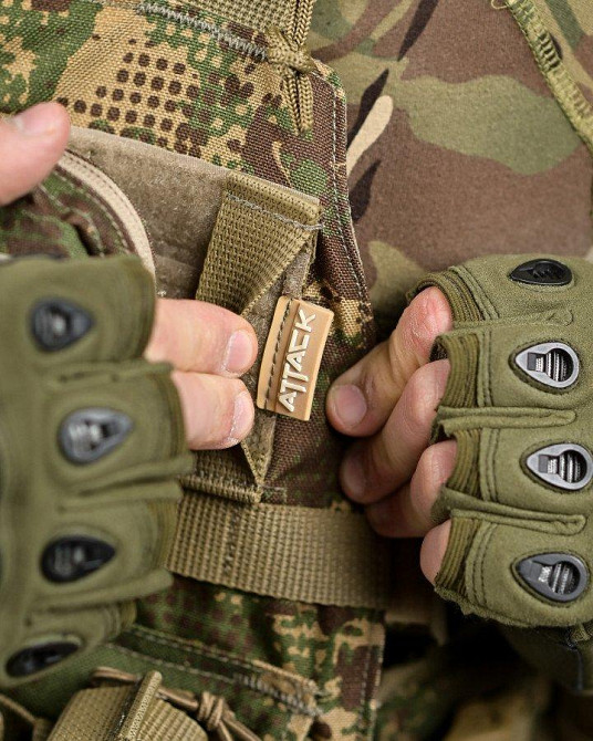 Плитоноска Attack варан 4 точки швидкого скидання ВТ 2532 Одеса - фото 7