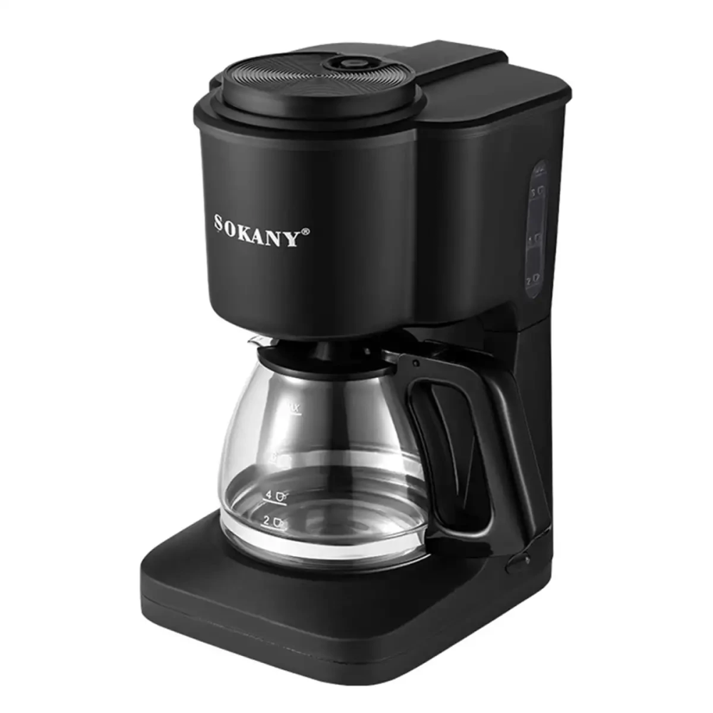 Sokany Кавоварка краплинна Sokany з підігрівом кавника 600 мл SK-124 Коломыя - изображение 1