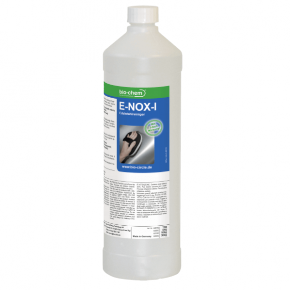 Чистящее средство для нержавеющей стали с мелким абразивом E-NOX-I Bio-Chem,1000 мл Днепр - изображение 1
