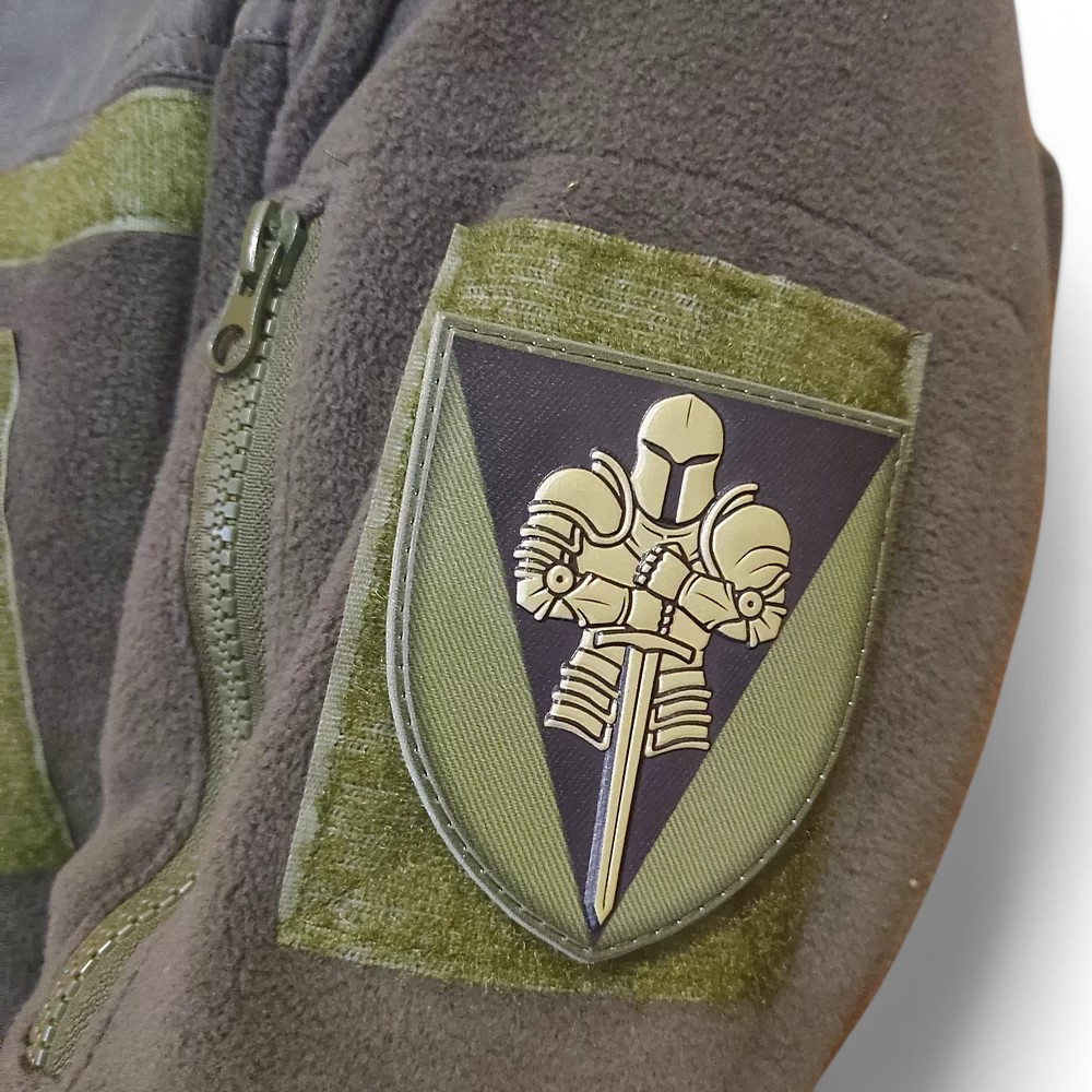 Патч / шеврон ЗСУ 17 окрема танкова бригада ОК Схід польовий об'ємний Запоріжжя - фото 3