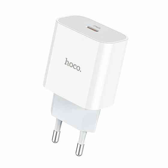 Мережевий зарядний пристрій HOCO C76A Plus Speed source PD20W charger, колір білий 6931474746917 Одеса